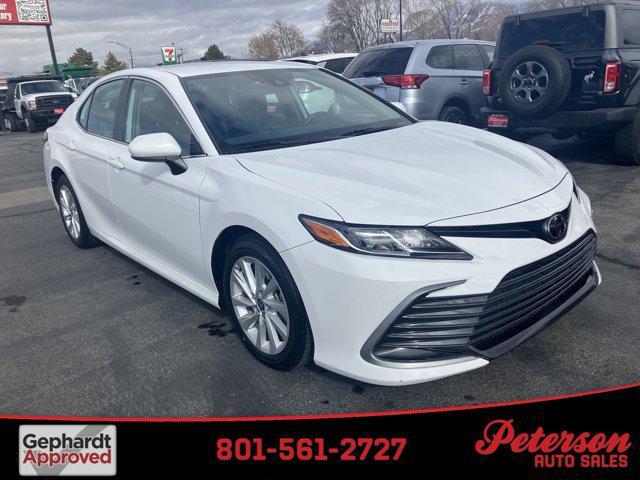 used 2021 Toyota Camry car, priced at $22,900