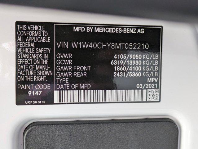 used 2021 Mercedes-Benz Sprinter 2500 car, priced at $45,900