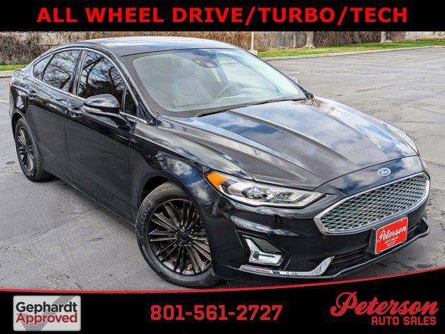 used 2019 Ford Fusion car, priced at $17,900