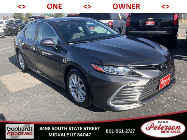 used 2021 Toyota Camry car, priced at $22,900