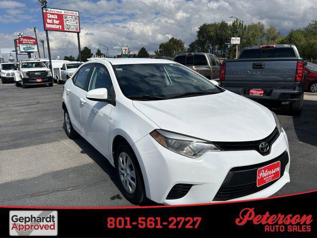 used 2014 Toyota Corolla car, priced at $13,500