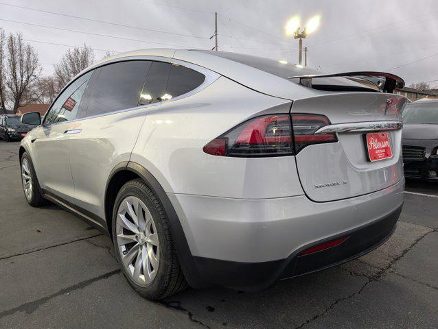 used 2018 Tesla Model X car, priced at $34,900