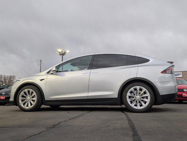 used 2018 Tesla Model X car, priced at $34,900