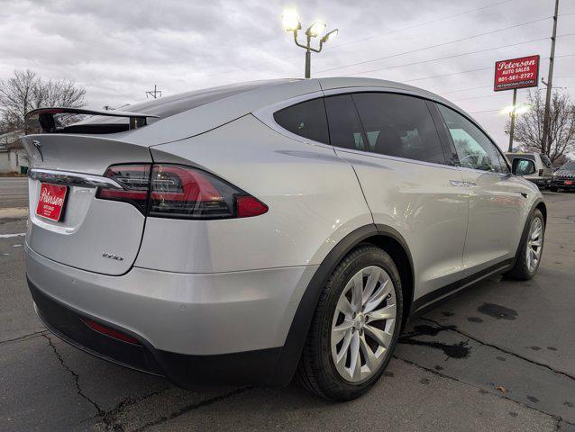 used 2018 Tesla Model X car, priced at $34,900