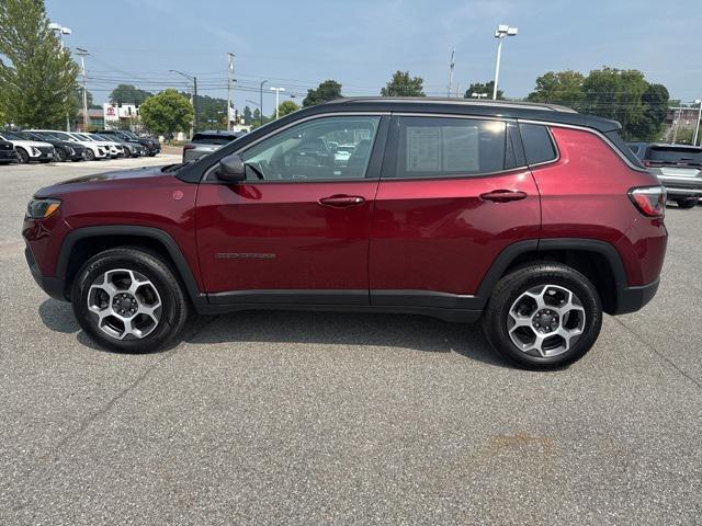 used 2022 Jeep Compass car, priced at $20,999