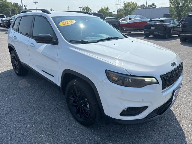 used 2023 Jeep Cherokee car, priced at $21,499