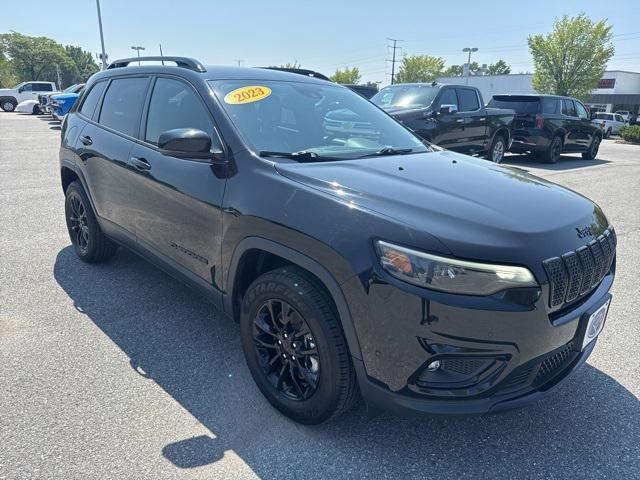 used 2023 Jeep Cherokee car, priced at $21,499