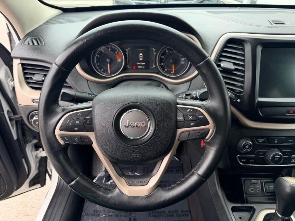 used 2017 Jeep Cherokee car, priced at $10,499