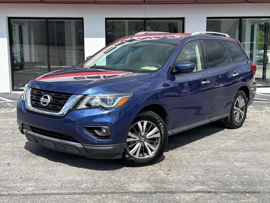 used 2018 Nissan Pathfinder car, priced at $12,999