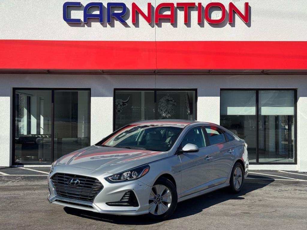 used 2018 Hyundai Sonata Hybrid car, priced at $9,999