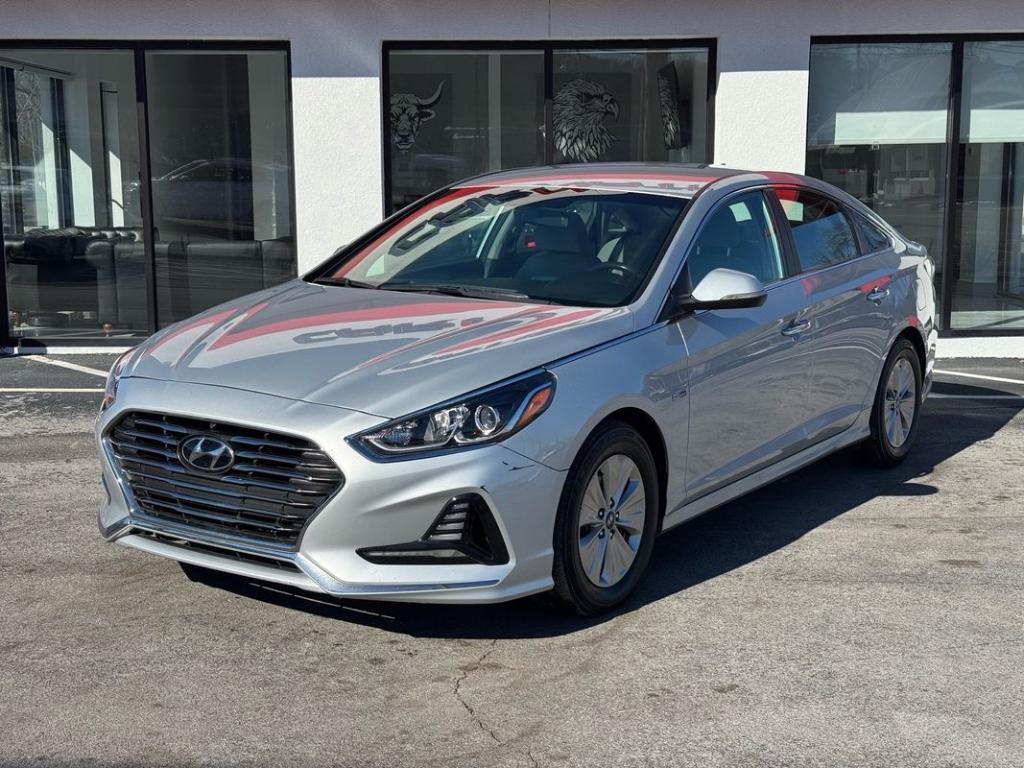 used 2018 Hyundai Sonata Hybrid car, priced at $9,999