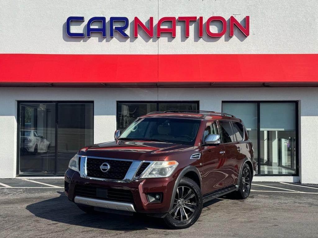 used 2017 Nissan Armada car, priced at $15,999