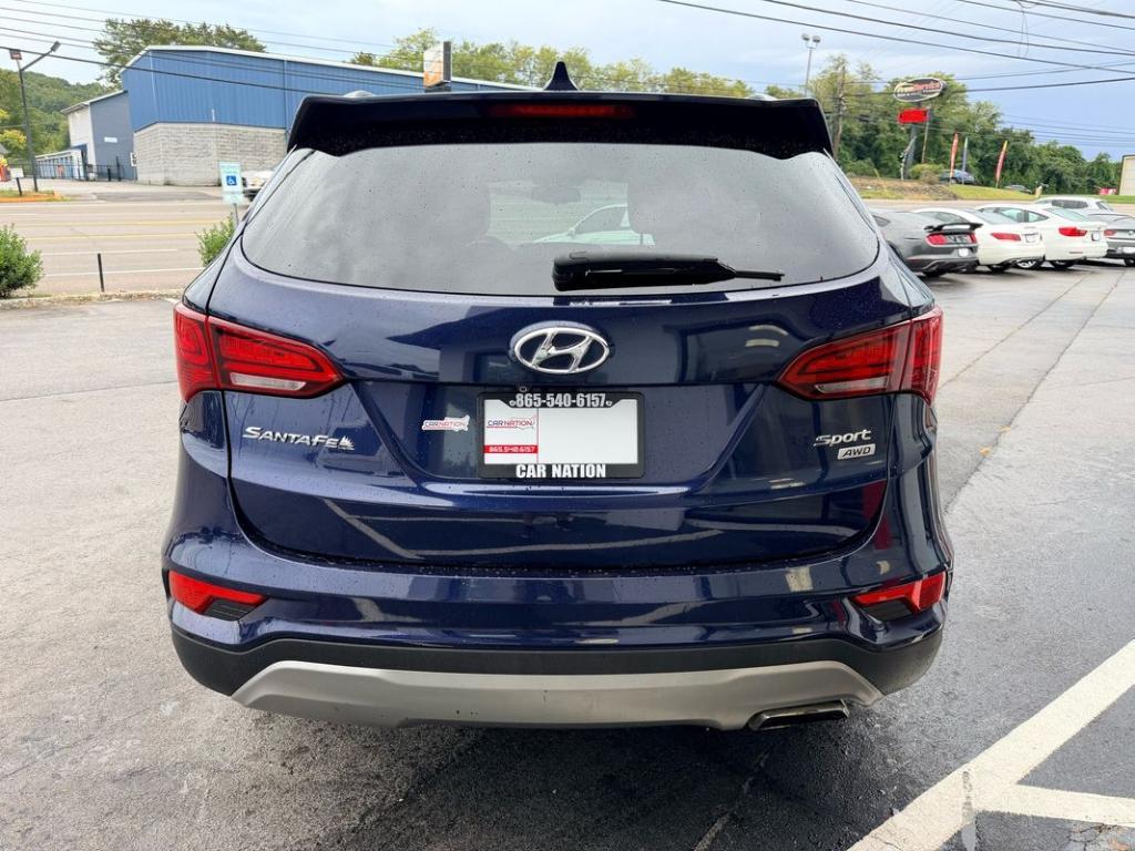 used 2018 Hyundai Santa Fe Sport car, priced at $11,999