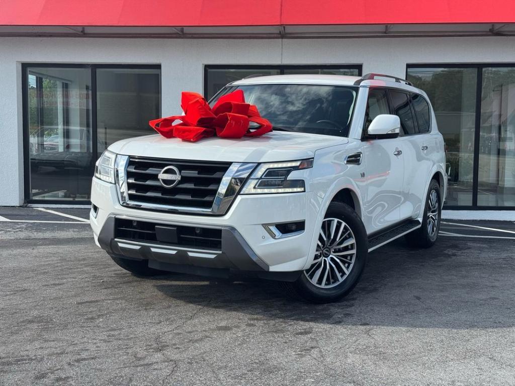 used 2021 Nissan Armada car, priced at $22,499