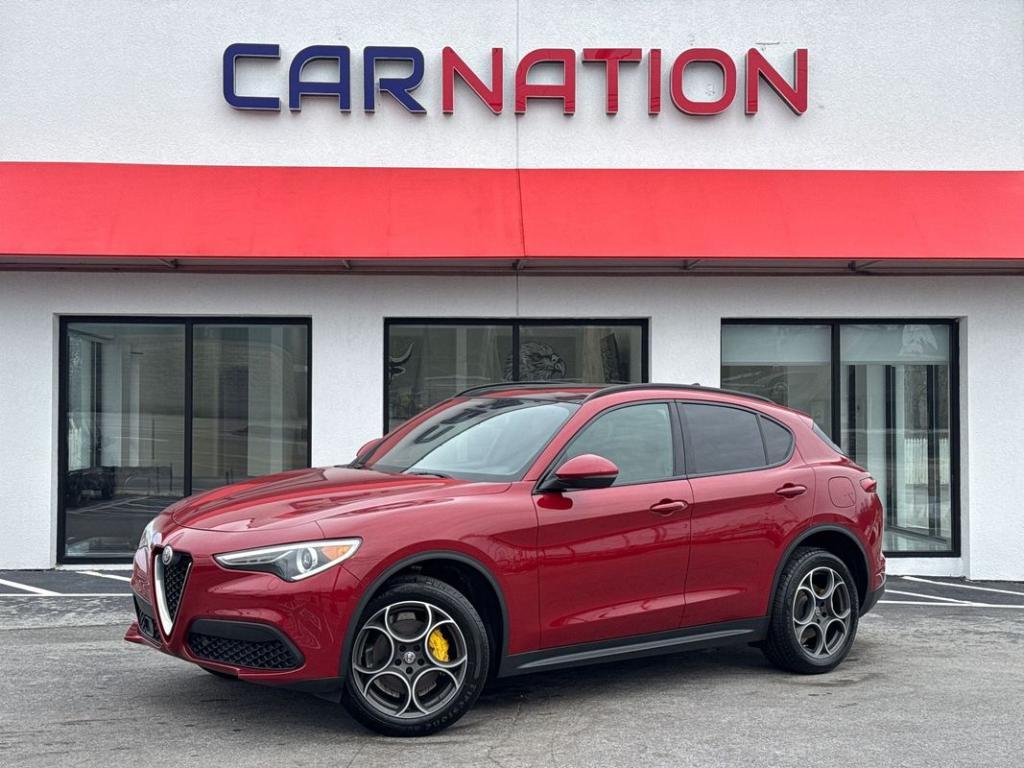 used 2018 Alfa Romeo Stelvio car, priced at $15,999