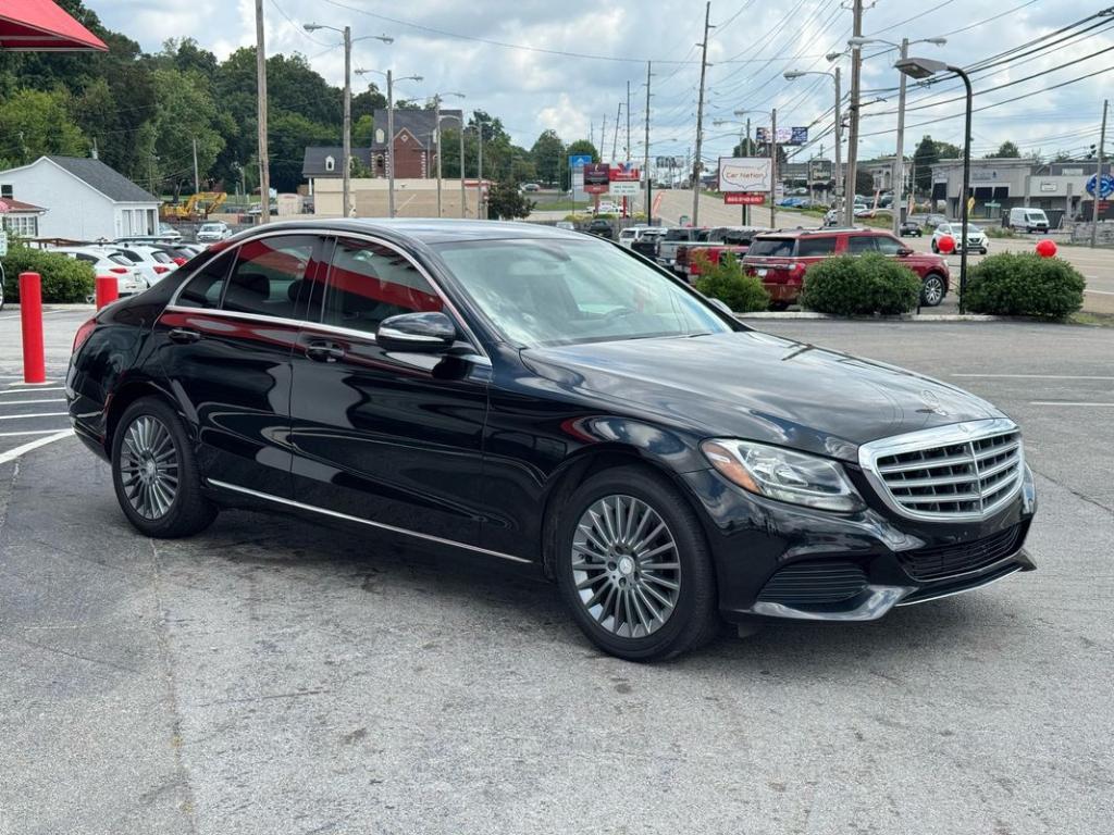 used 2015 Mercedes-Benz C-Class car, priced at $10,999