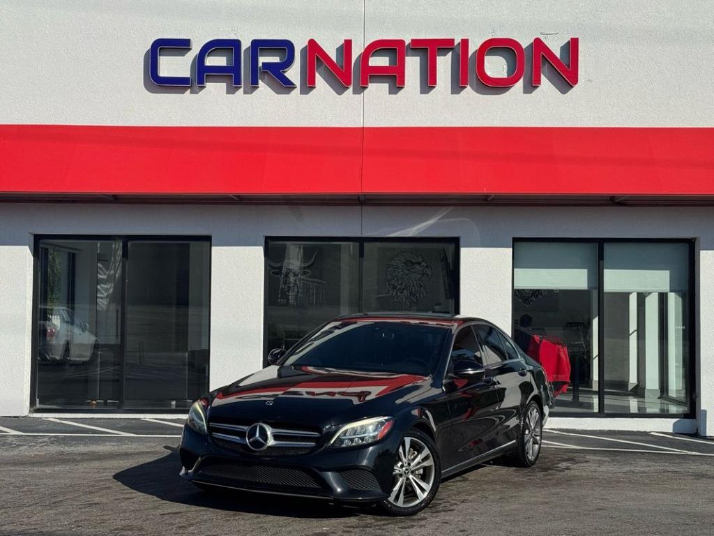 used 2019 Mercedes-Benz C-Class car, priced at $14,999