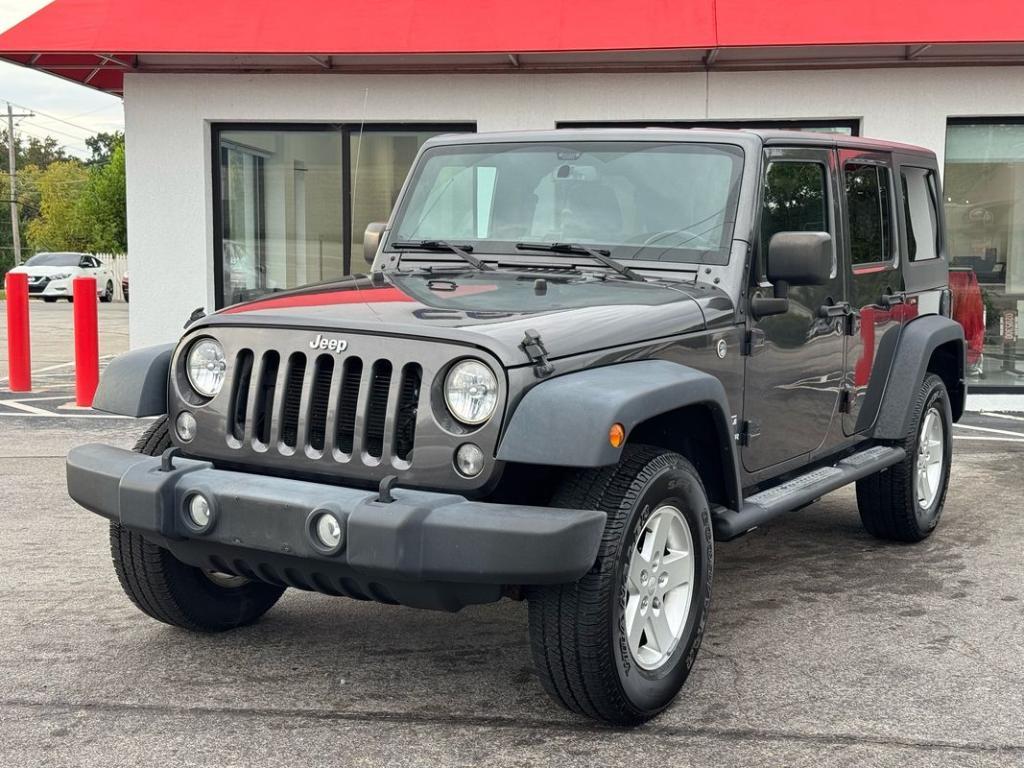 used 2017 Jeep Wrangler Unlimited car, priced at $16,999