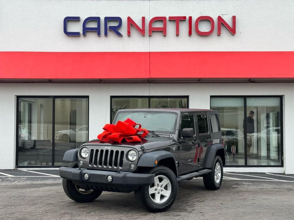 used 2017 Jeep Wrangler Unlimited car, priced at $16,999