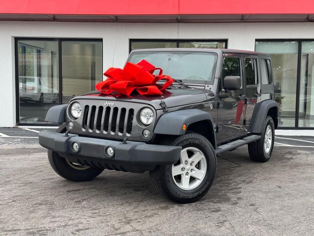 used 2017 Jeep Wrangler Unlimited car, priced at $16,999