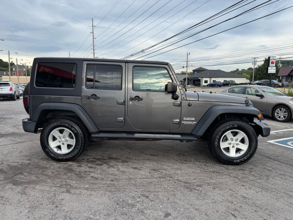used 2017 Jeep Wrangler Unlimited car, priced at $16,999