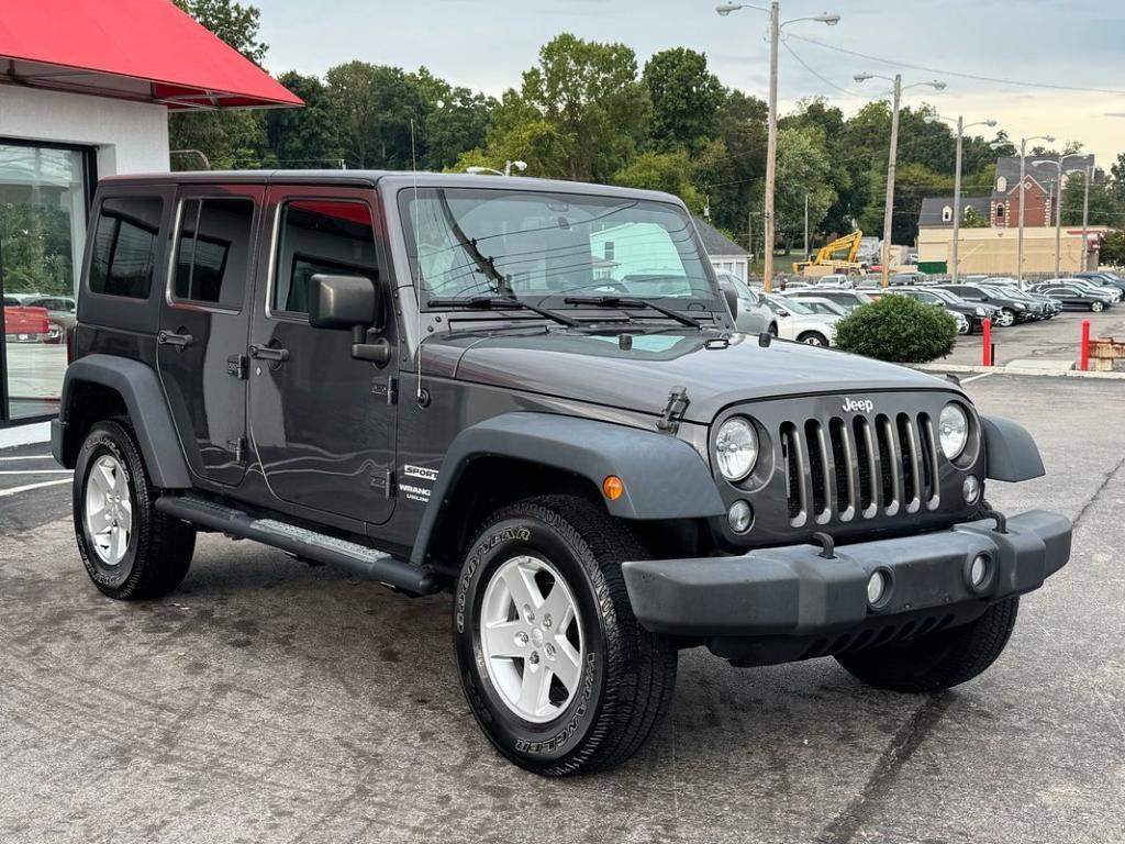 used 2017 Jeep Wrangler Unlimited car, priced at $16,999