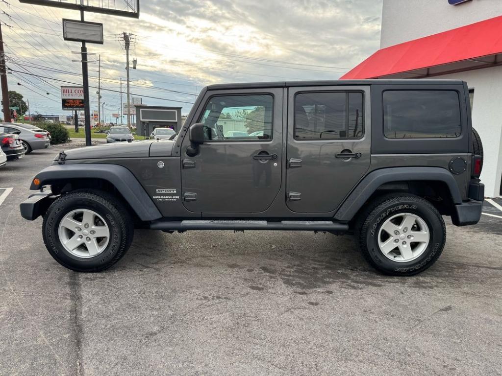 used 2017 Jeep Wrangler Unlimited car, priced at $16,999