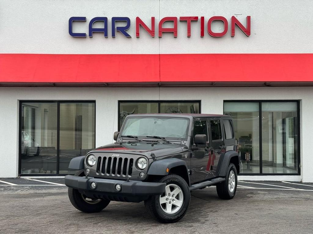 used 2017 Jeep Wrangler Unlimited car, priced at $16,999