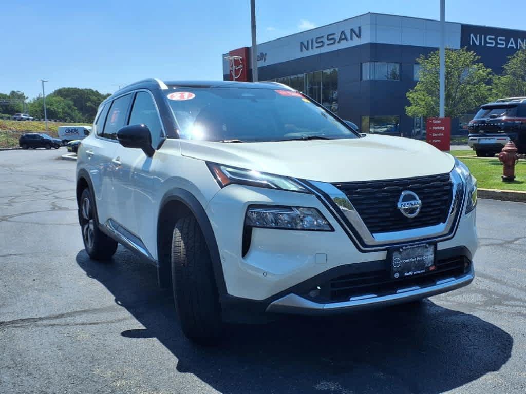 used 2021 Nissan Rogue car, priced at $27,441