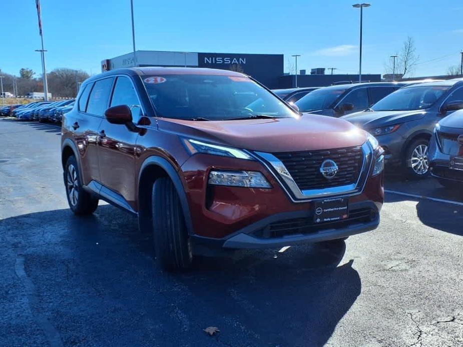 used 2021 Nissan Rogue car, priced at $24,686