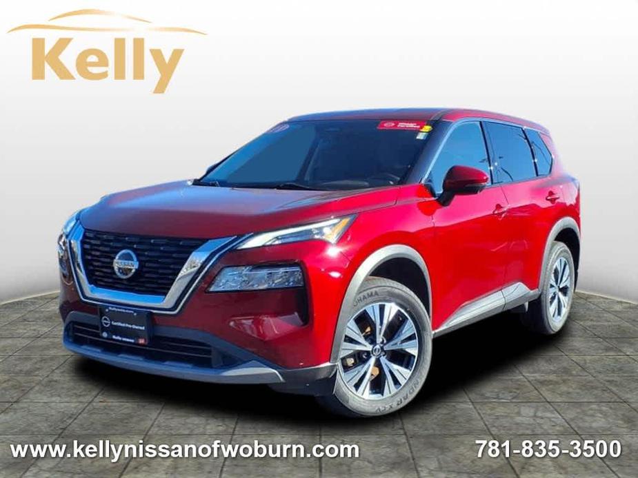 used 2021 Nissan Rogue car, priced at $24,686