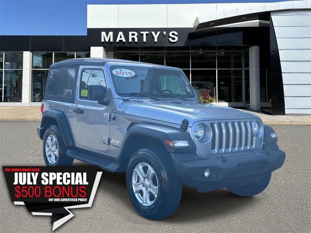 used 2019 Jeep Wrangler car, priced at $23,550