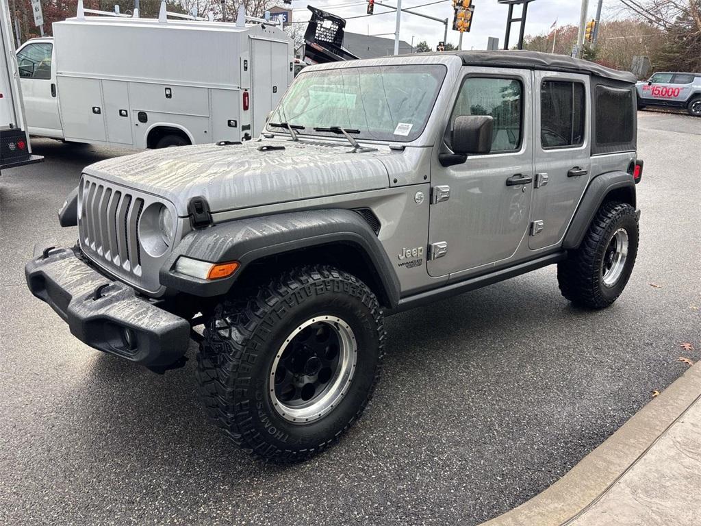 used 2018 Jeep Wrangler Unlimited car, priced at $23,000