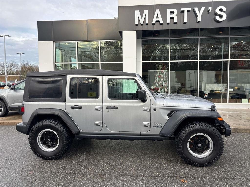 used 2018 Jeep Wrangler Unlimited car, priced at $23,000