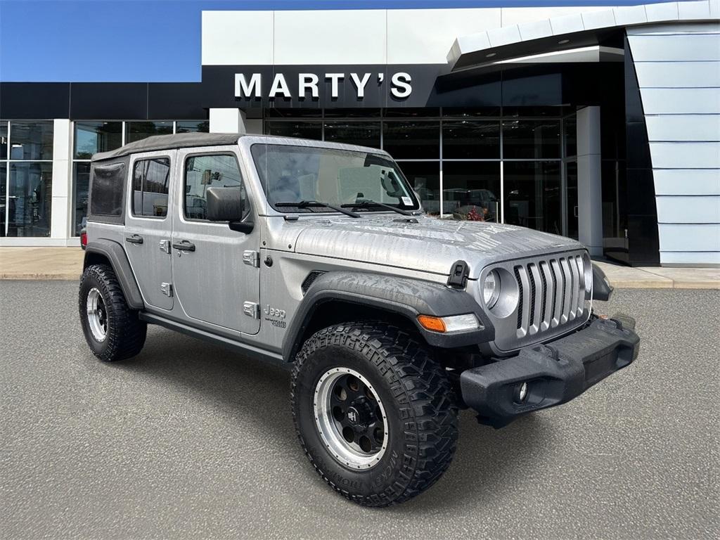 used 2018 Jeep Wrangler Unlimited car, priced at $23,000