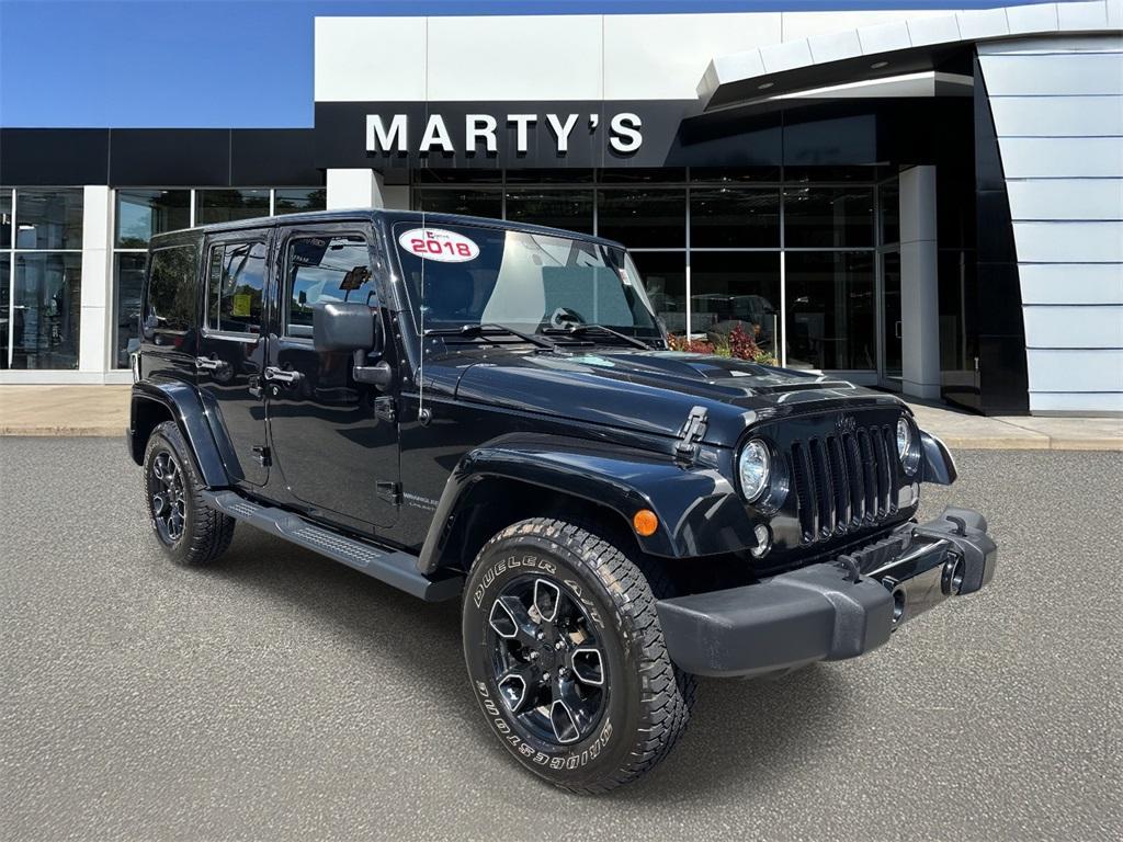 used 2018 Jeep Wrangler JK Unlimited car, priced at $24,950