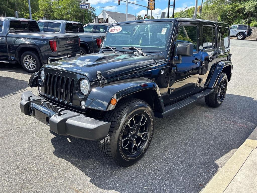 used 2018 Jeep Wrangler JK Unlimited car, priced at $24,950