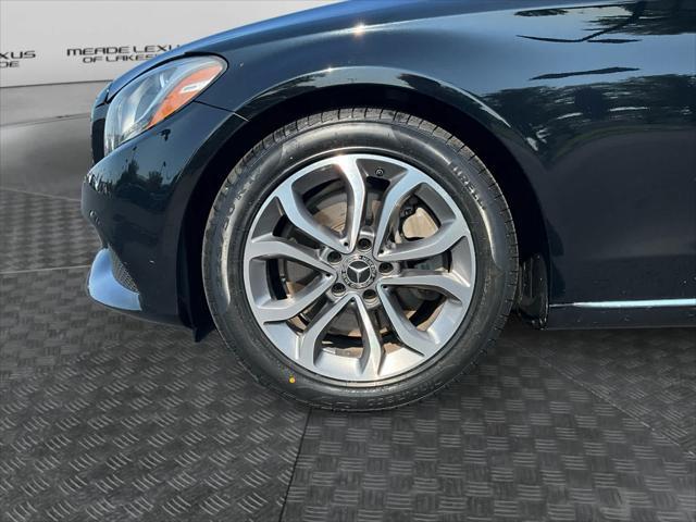 used 2017 Mercedes-Benz C-Class car, priced at $14,948