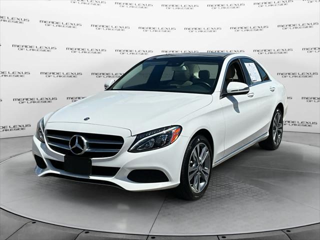 used 2017 Mercedes-Benz C-Class car, priced at $21,322