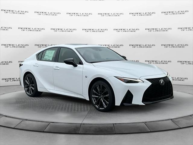 new 2025 Lexus IS 350 car, priced at $59,260