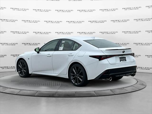 new 2025 Lexus IS 350 car, priced at $59,260