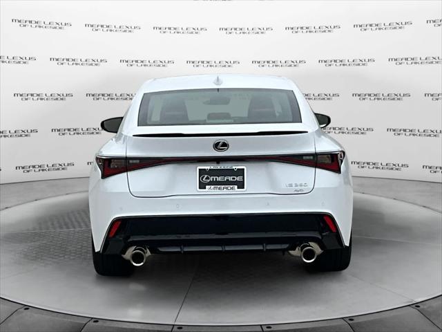 new 2025 Lexus IS 350 car, priced at $59,260