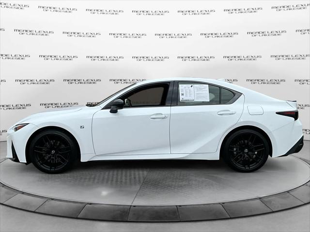 used 2024 Lexus IS 350 car, priced at $48,498