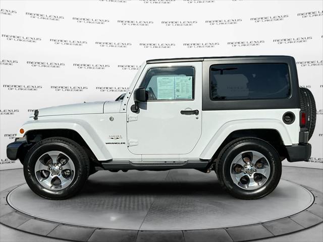 used 2017 Jeep Wrangler car, priced at $24,921