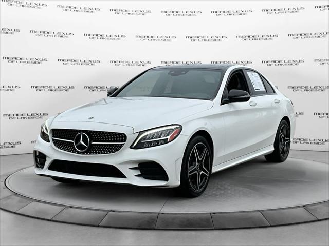 used 2020 Mercedes-Benz C-Class car, priced at $27,998