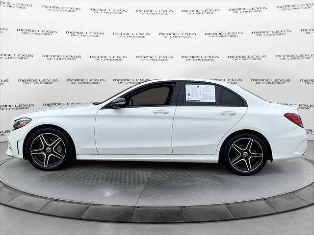 used 2020 Mercedes-Benz C-Class car, priced at $27,998