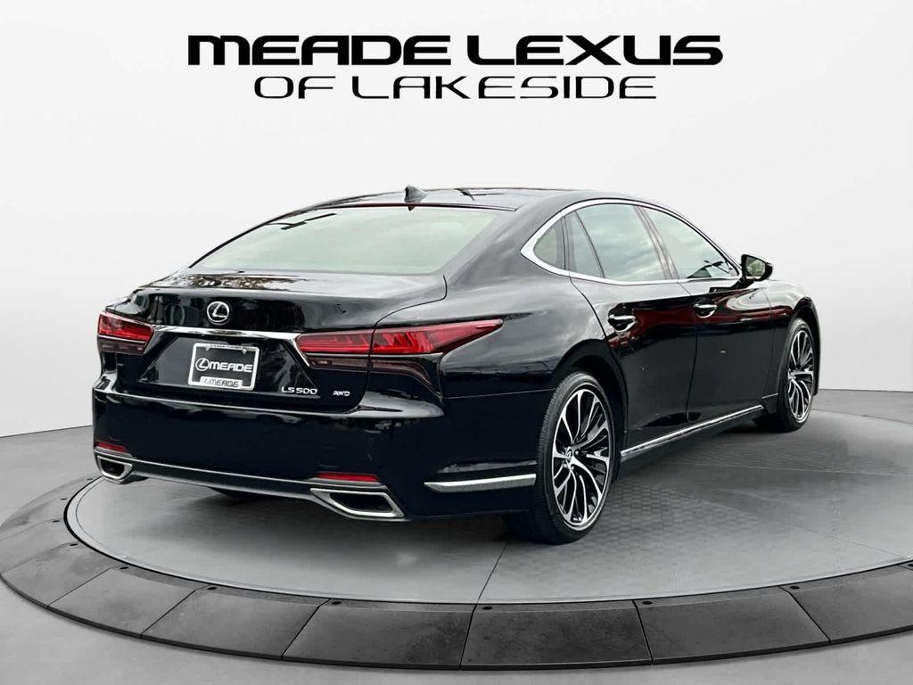 used 2022 Lexus LS 500 car, priced at $63,948