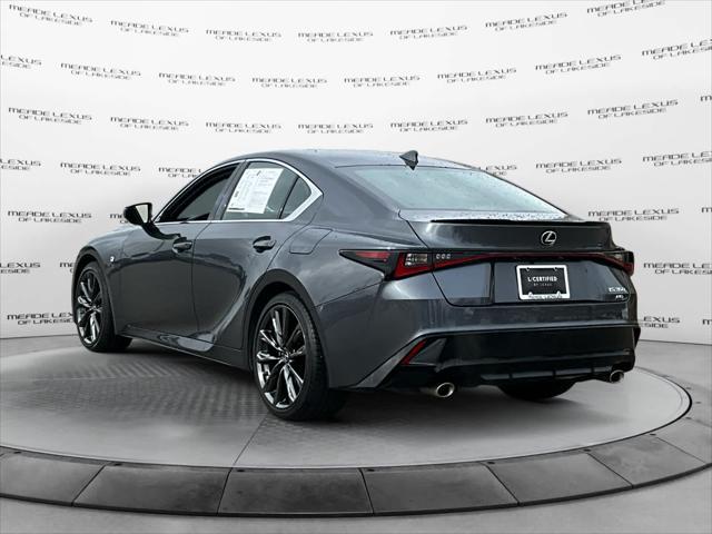 used 2022 Lexus IS 350 car, priced at $42,698