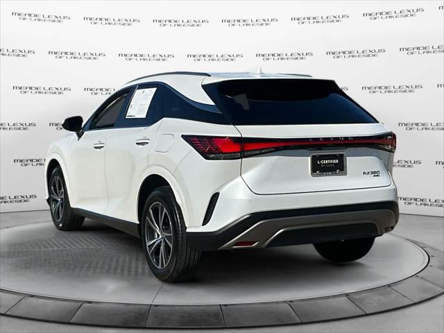 used 2023 Lexus RX 350 car, priced at $52,798