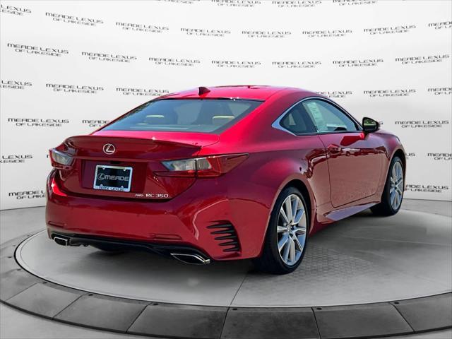 used 2015 Lexus RC 350 car, priced at $32,998